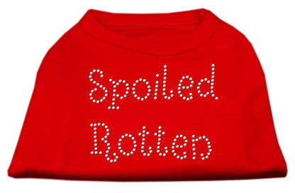 Pet Dog & Cat Shirt Rhinestone, "Spoiled Rotten"