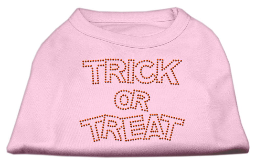 Halloween Pet Dog & Cat Shirt Rhinestone,"Trick or Treat"