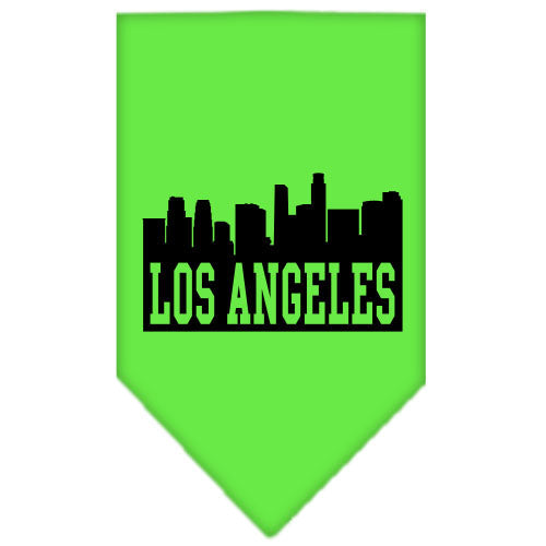 Pet and Dog Bandana Screen Printed, "Los Angeles Skyline"