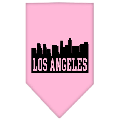 Pet and Dog Bandana Screen Printed, "Los Angeles Skyline"