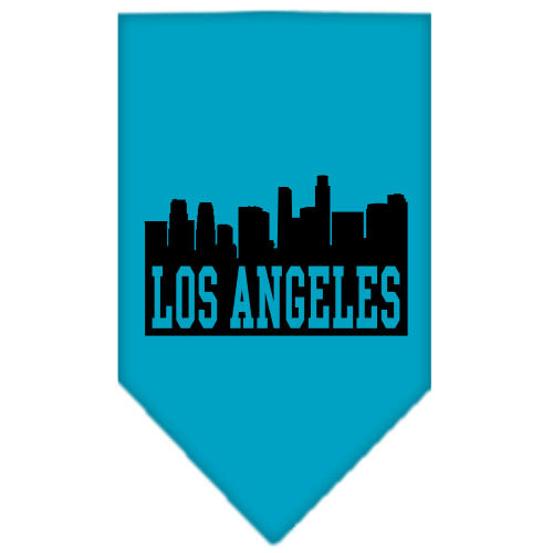 Pet and Dog Bandana Screen Printed, "Los Angeles Skyline"