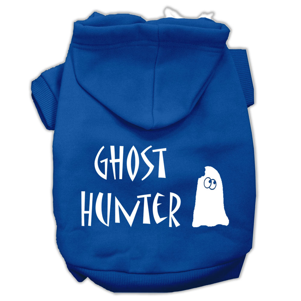 Halloween Pet, Dog & Cat Hoodie Screen Printed, "Ghost Hunter"