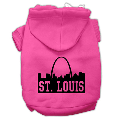 Pet Hoodie "St. Louis Skyline"