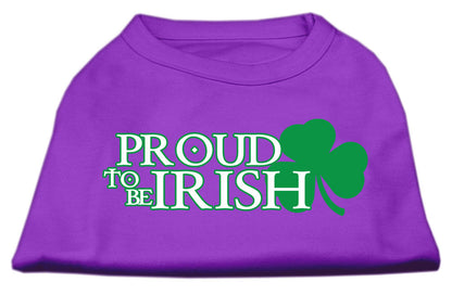 Pet Shirt "Proud To Be Irish"