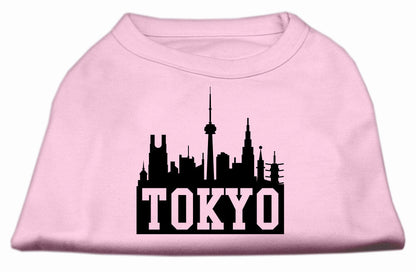 Camiseta para perros y gatos con serigrafía "Tokyo Skyline"