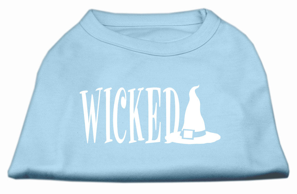 Camiseta para perros y gatos con serigrafía "Wicked"