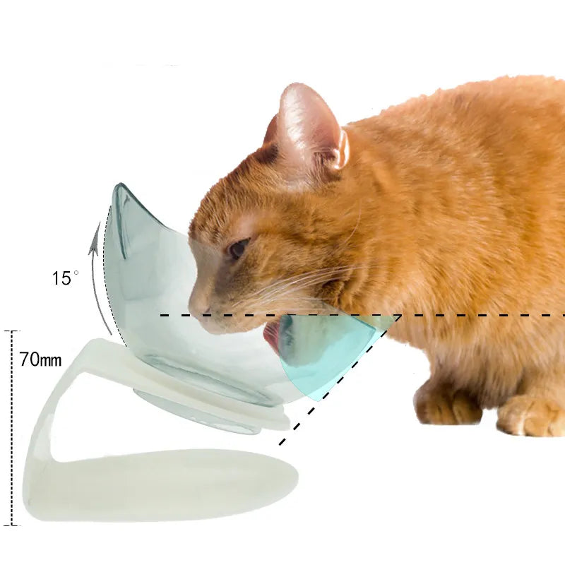 Non-Slip Double Feeding & Water Bowl With Stand