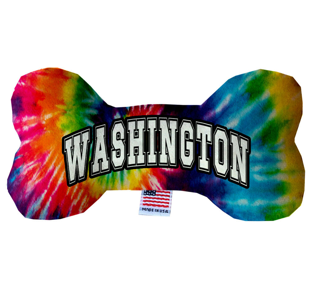 Pet & Dog Plush Bone Toys, "Washington State Options" (Available in different pattern options)