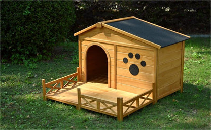 48" Wooden Dog House