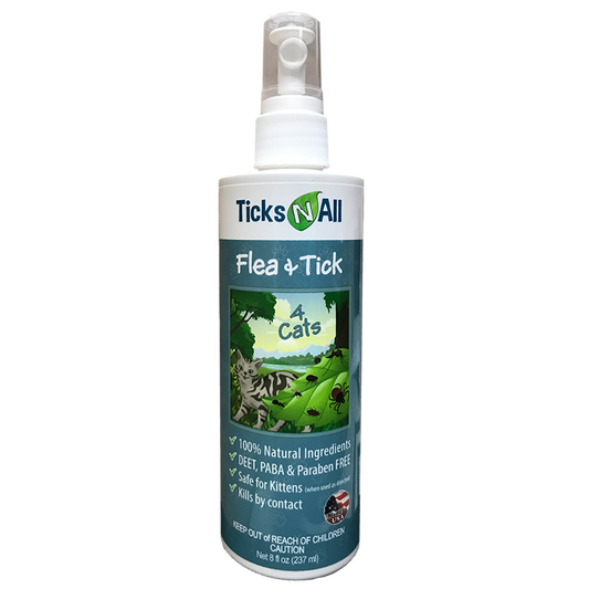 All Natural Flea and Tick 4 Cats 8oz