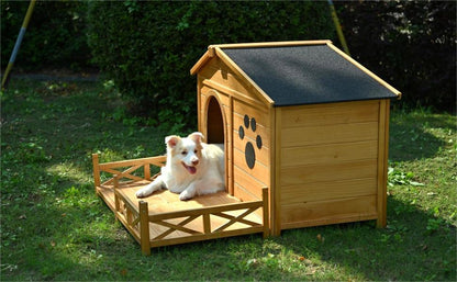 48" Wooden Dog House