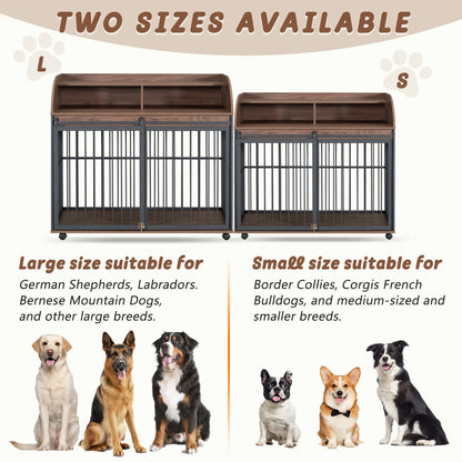 44'' Heavy Duty Large Dog Crate