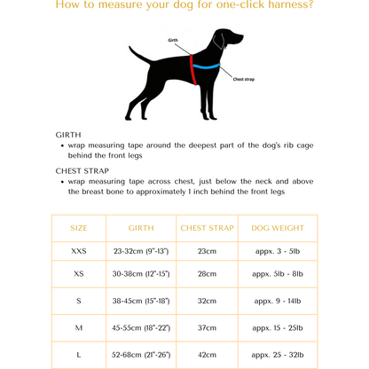 Cardinal One-Click Dog Harness