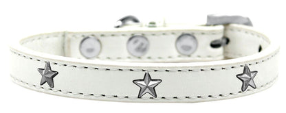 Collar de moda para perros, cachorros y mascotas, "Estrella plateada"