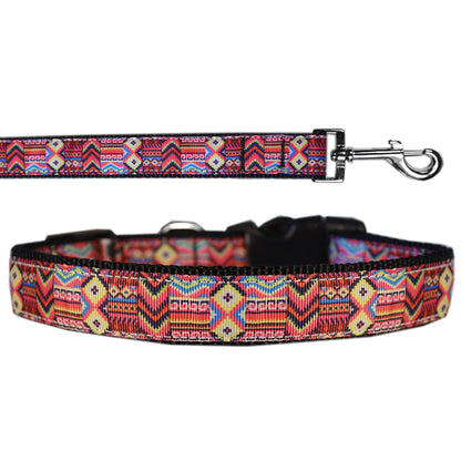 Collar o correa de nailon para perros y gatos, "Southwestern Wonder"