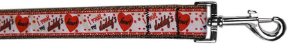 Collar o correa de nailon para perros y gatos, "Melt Daddy's Heart"