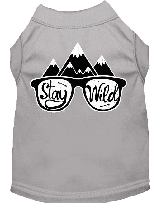 Pet Shirt  "Stay Wild"