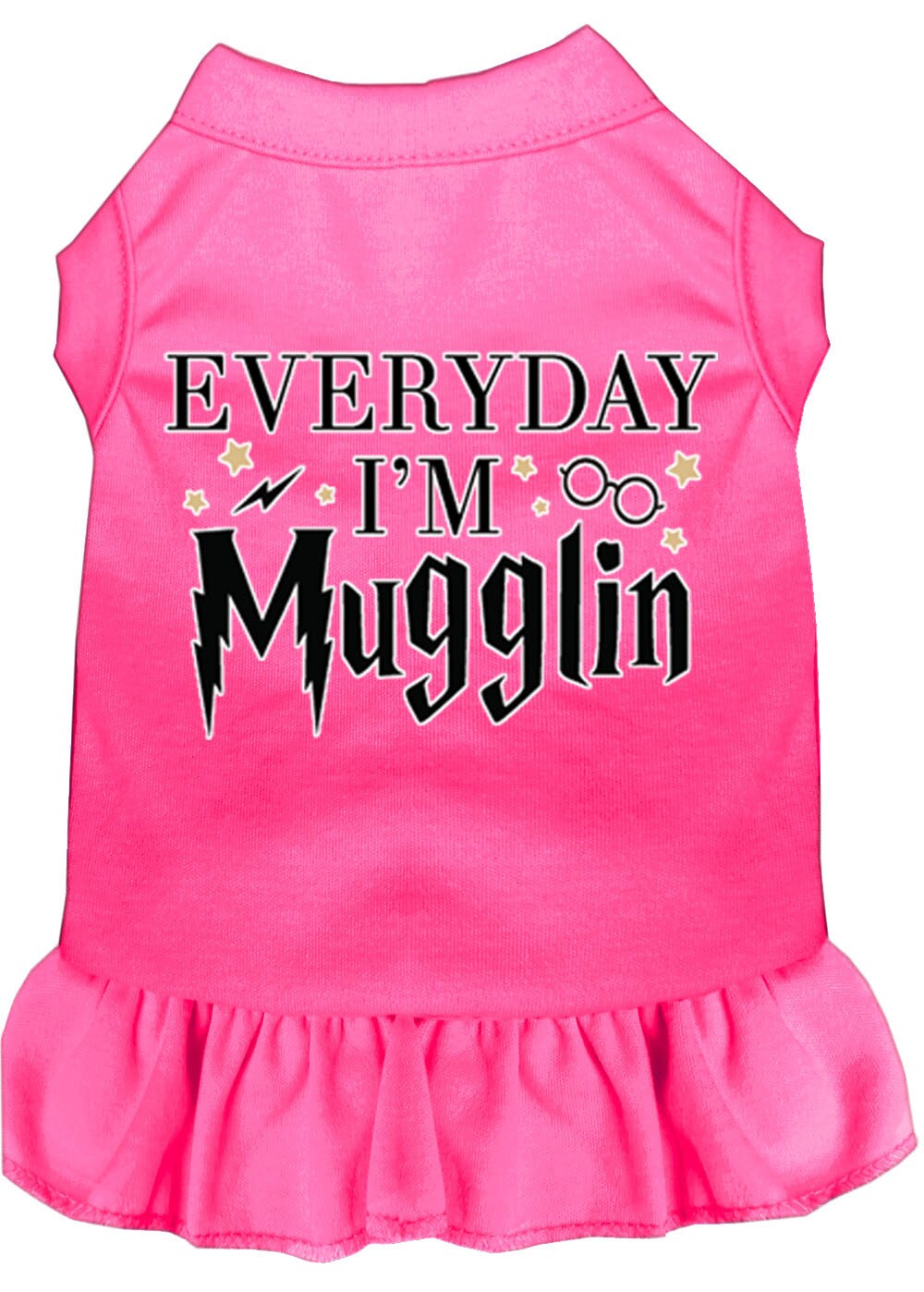 Pet Dress "Everyday I'm Mugglin"