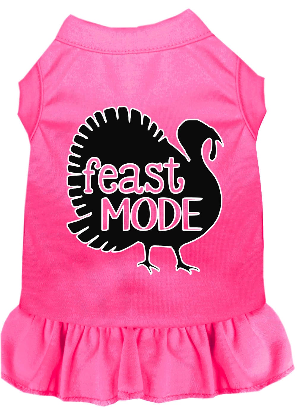 Vestido para perro y gato con estampado de Acción de Gracias, "Feast Mode"