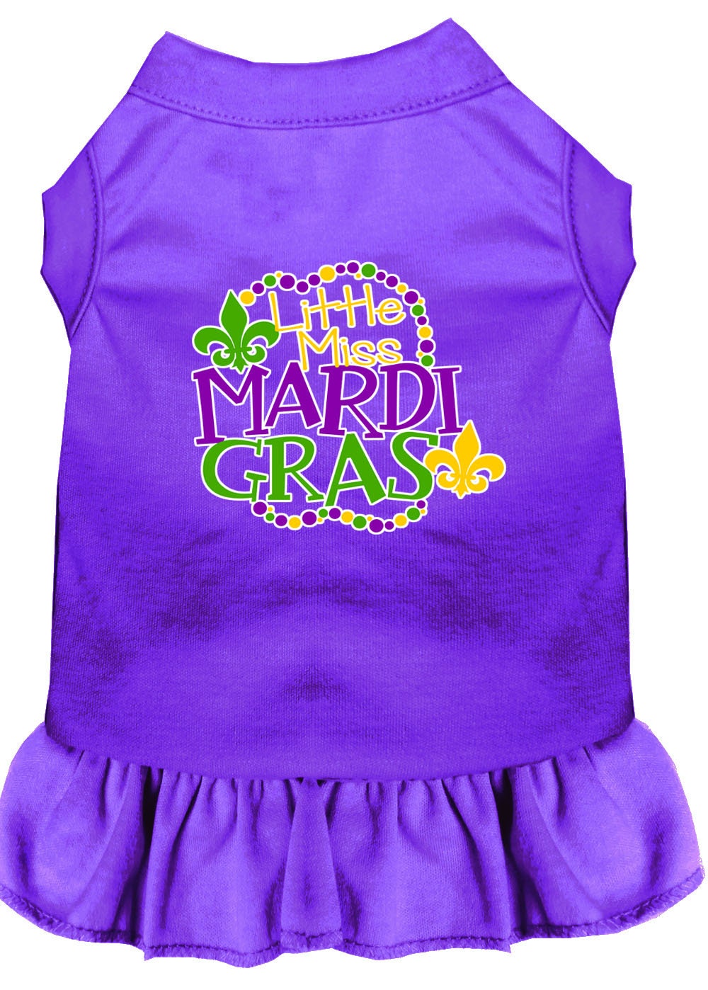 Pet Dress "Little Miss Mardi Gras"