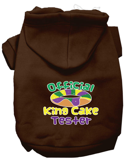 Pet Hoodie "King Cake Tester"