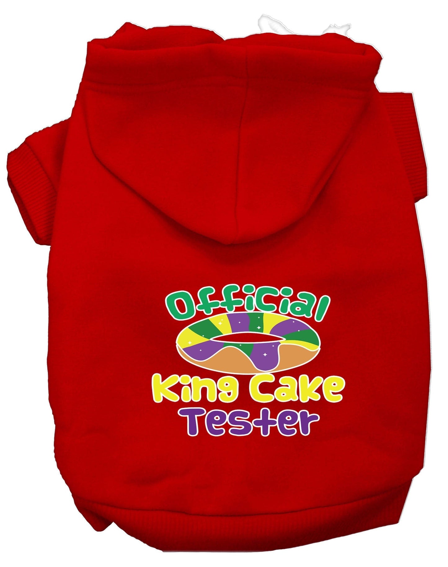 Pet Hoodie "King Cake Tester"