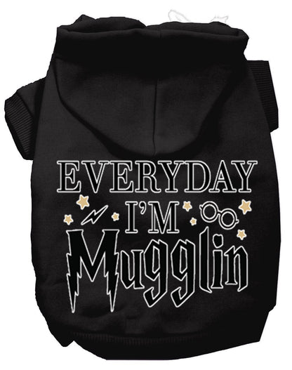 Pet Hoodie "Everyday I'm Mugglin"