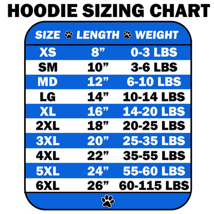 Pet Hoodie "St. Louis Skyline"