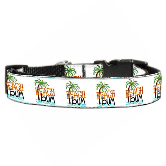 Collar o correa de nailon para perros y gatos, "Beach Bum"