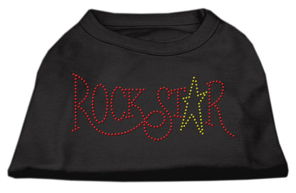 Pet Dog & Cat Shirt Rhinestone, "RockStar"