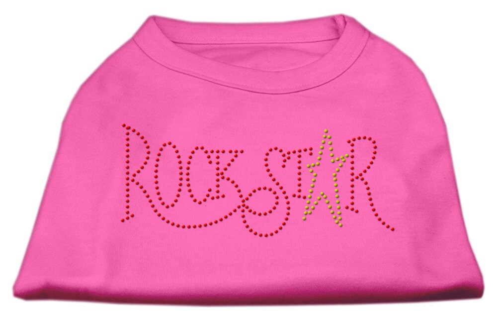 Pet Dog & Cat Shirt Rhinestone, "RockStar"