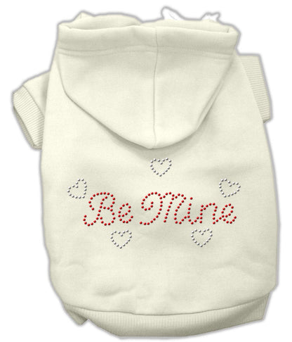 Pet, Dog & Cat Hoodie Rhinestone, "Be Mine"