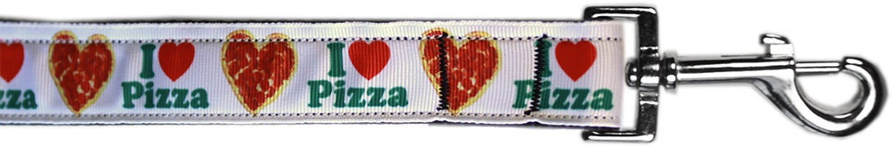 Collar o correa de nailon para perros y gatos, "Pizza Party"