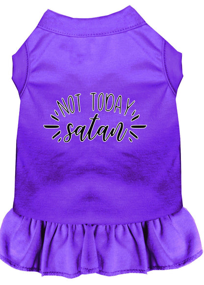 Pet Dress "Not Today Satan"
