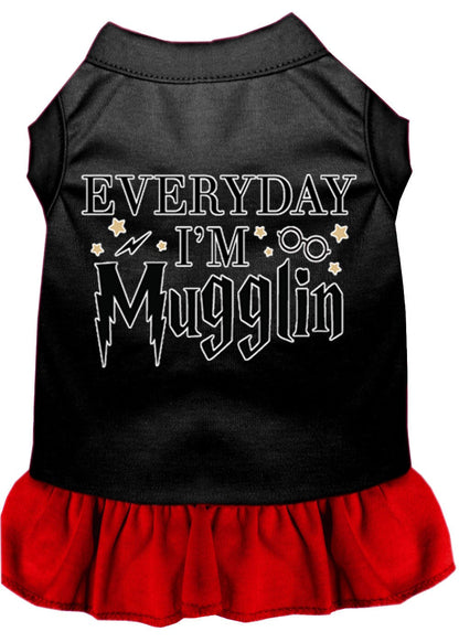 Pet Dress "Everyday I'm Mugglin"