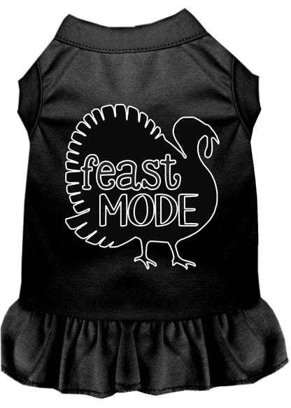 Vestido para perro y gato con estampado de Acción de Gracias, "Feast Mode"