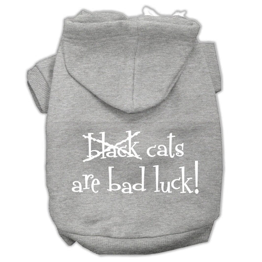 Halloween Pet Hoodie "Black Cats Are Bad Luck"