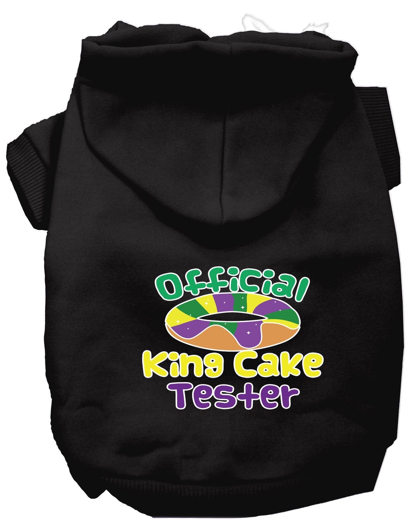 Pet Hoodie "King Cake Tester"