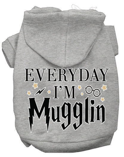 Pet Hoodie "Everyday I'm Mugglin"