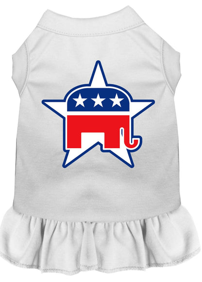 Pet Dress Screen Printed, "Republican"