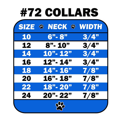 Collar de cocodrilo de diseño para perros, cachorros y mascotas, "estilo n.° 72"