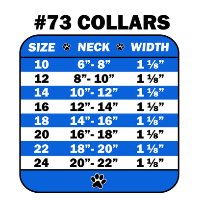 Collar para perros, cachorros y mascotas, "Patent Jewel #73"