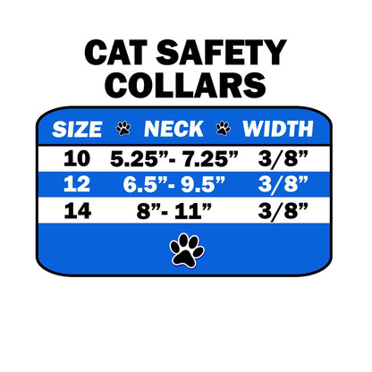 Collar de seguridad para gatos, "estampado animal"