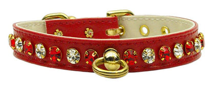 Collar para perros, cachorros y mascotas, "Deluxe Rhinestone"