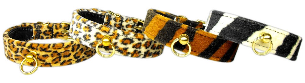 Collar para perros, cachorros y mascotas, "Animal Print #70"