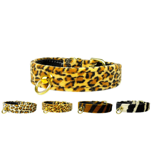 Collar para perros, cachorros y mascotas, "Animal Print #70"