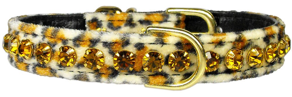 Collar para perros, cachorros y mascotas, "Animal Print Tropical Dazzler"