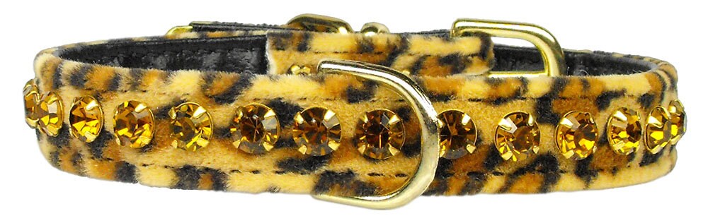 Collar para perros, cachorros y mascotas, "Animal Print Tropical Dazzler"