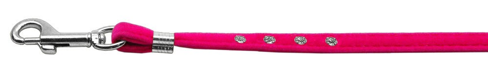 Dog, Puppy & Pet Leash, "Velvet 3/8" Inch Wide"