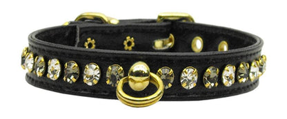 Collar para perros, cachorros y mascotas, "Deluxe Rhinestone"